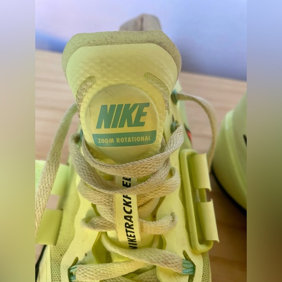 Nike Zoom SD 4 'Barely Volt Hyper Orange' 685135-700, Size Men’s 7 Track & Field - Picture 4 of 13